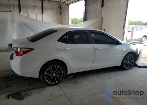 2014 Toyota Corolla L z USA, uszkodzony, nr VIN 2T1BURHE4EC177391